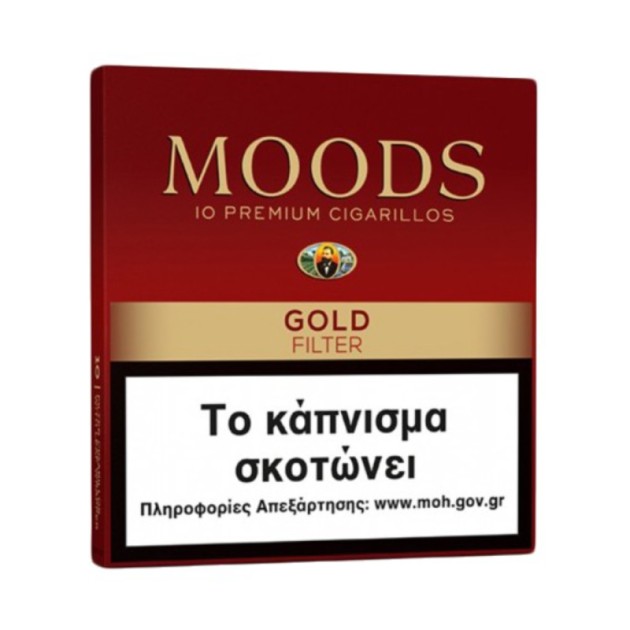 Moods Gold Filter 10's