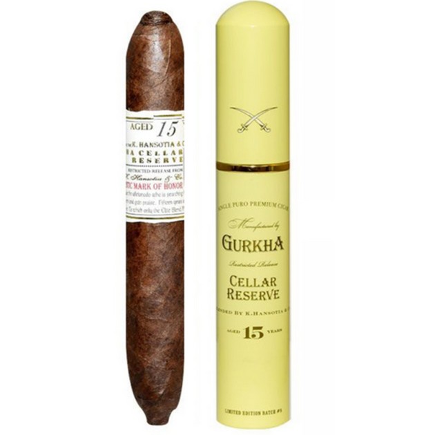 Gurkha Cellar Reserve 15 Year Tubo