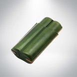 Lubinski Cigar Case Leather green