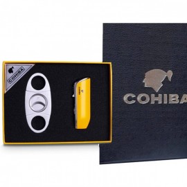 Cohiba Lighter with Cigar Cutter
