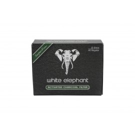 White Elephant pipe filtres 9mm 40 pcs.